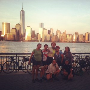 111 miles in one day. Thanks to our sag wagon support and the expertise of WEBikeNYC navigators!