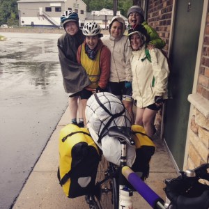 A cold and rainy day was tough, but the kindness of a warmshowers host made all well. 